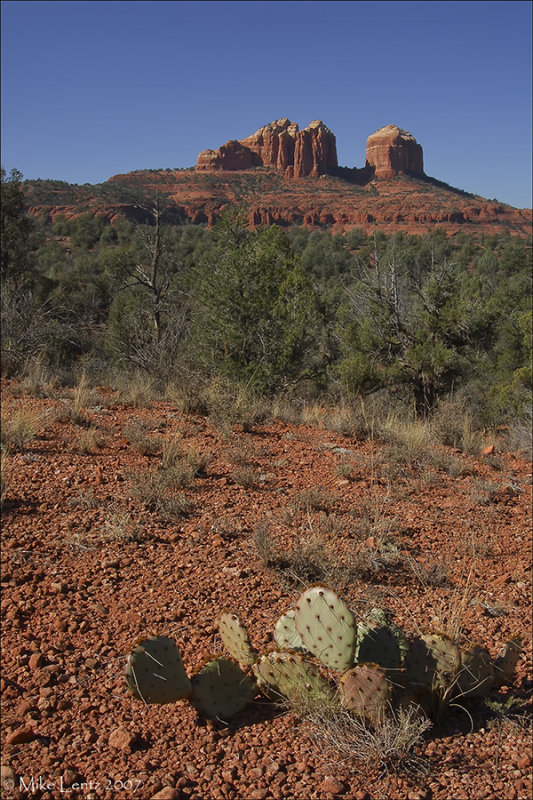 Backside of Cathedral Rock