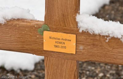 The funeral of Nicholas Andrew Meysztowicz Howen
