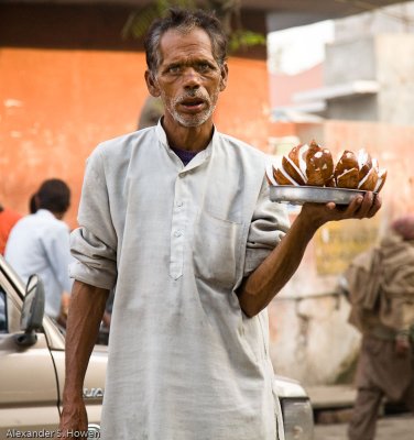 Coconut street vendor