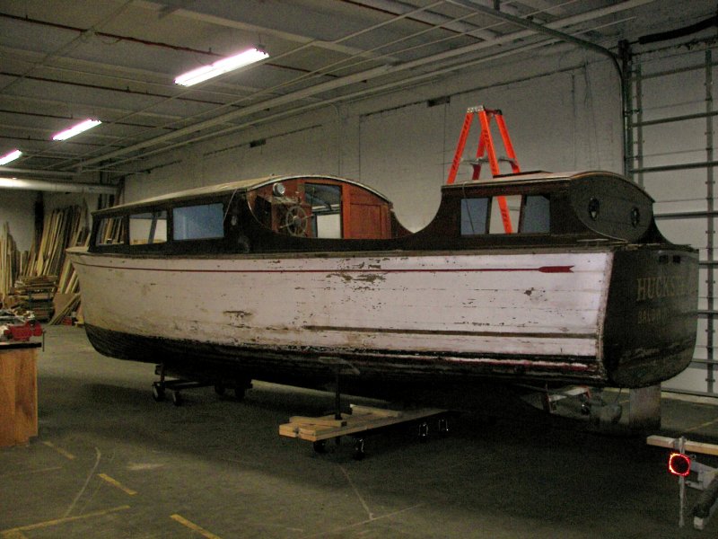 CLUB PROJECT: The HUCKSTER a 1935 29.6' Richardson Cruiser