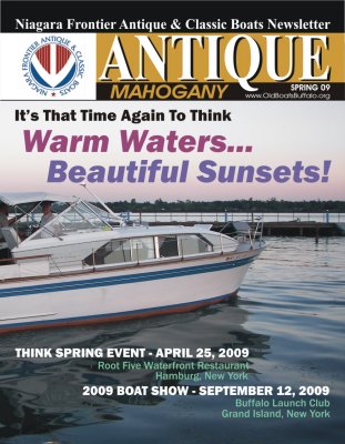 SPRING 2009 Newsletter - Niagara Frontier Antique & Classic Boats