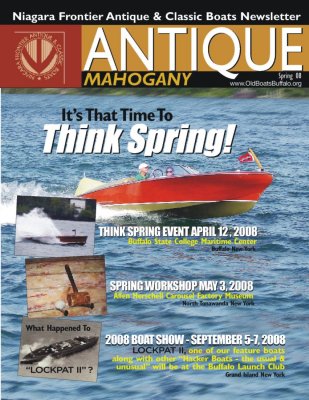 SPRING 2008 Newsletter - Niagara Frontier Antique & Classic Boats