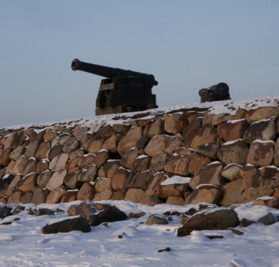 Cannon on the moat II