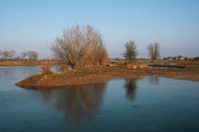 Plasgebied, winter