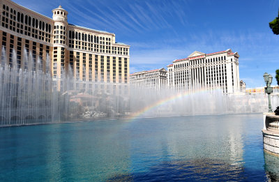 The dancing fountains