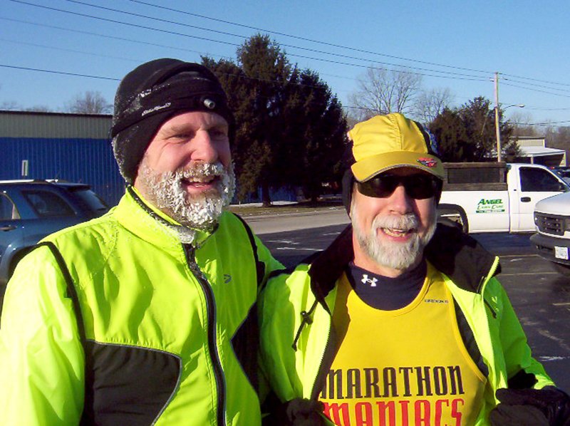 Starting the last 4.6 miles with John Grizzle