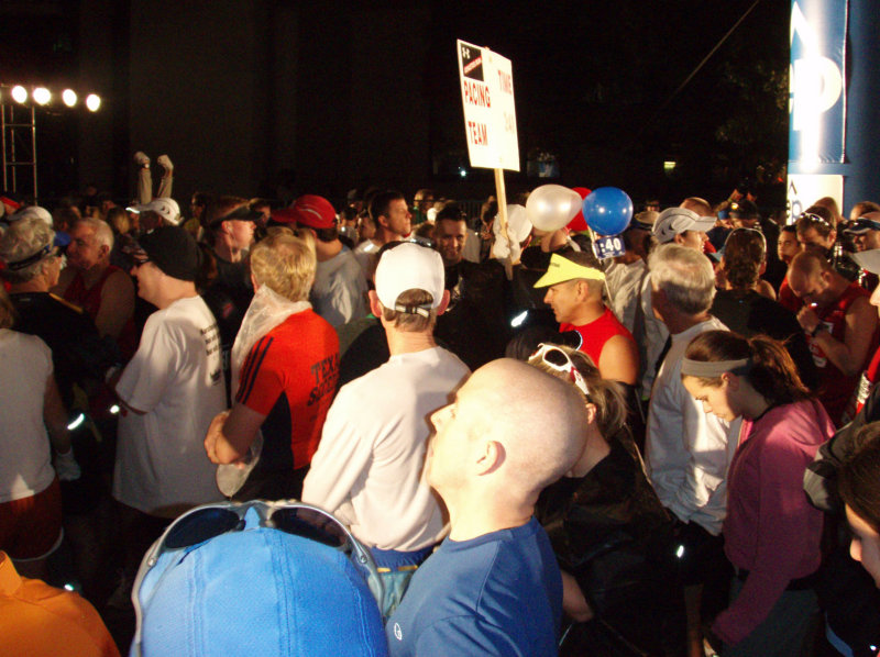 In Corral A waiting for the 7:00 am start