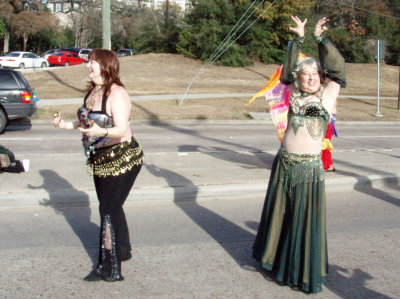 Belly Dancers on Woodway Dr (around 19 miles)