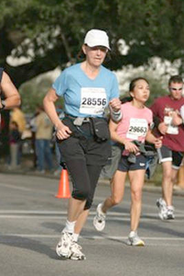Susie at Houston Half