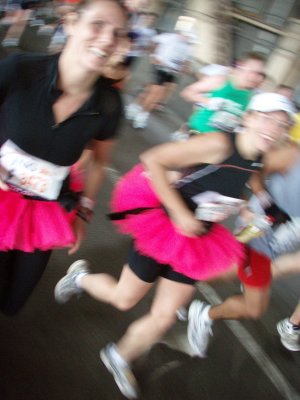 Runners on the Queensboro/59th Street Bridge