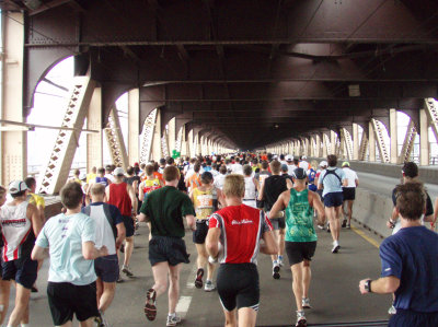 Running over the Queesboro/59th Street Bridge (15+ miles)