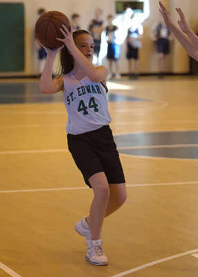 5th-6th Grade Girls White Team - 2/20/10 Game