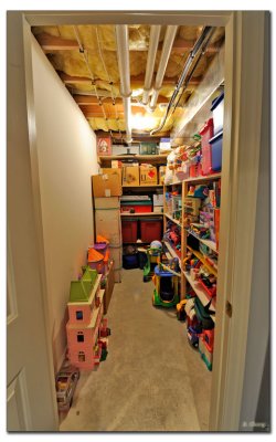 Christmas and toy storage