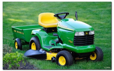 Tractor and wagon