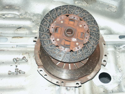 NA clutch disk and flywheel