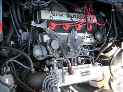 1987 NA 4age engine bay 87 4