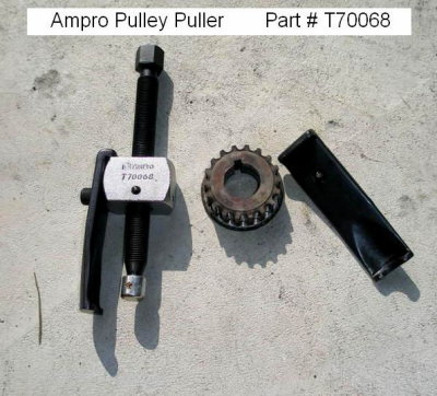 timing belt pulley puller (photo by coinball)