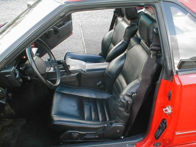 1986 leather interior