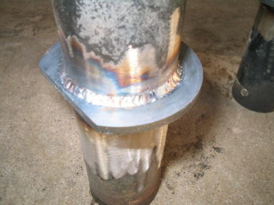 welded spring perch