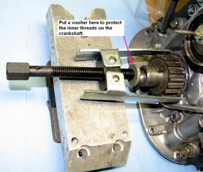 timing belt pulley puller