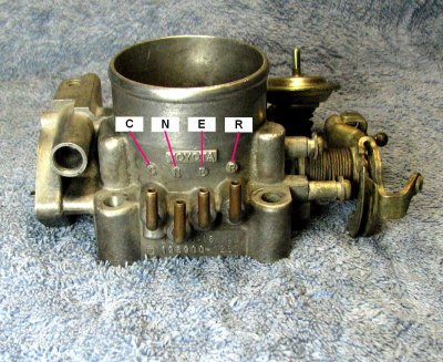 vacuum ports in throttle body