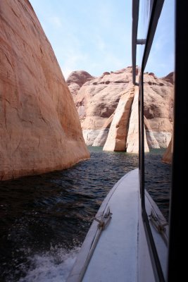 Entering the canyon