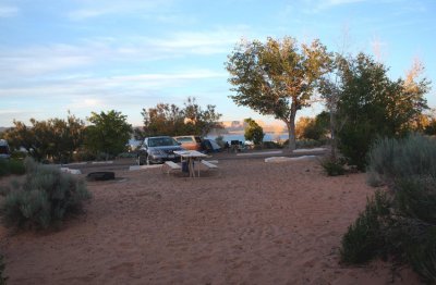 Wahweap tent campground