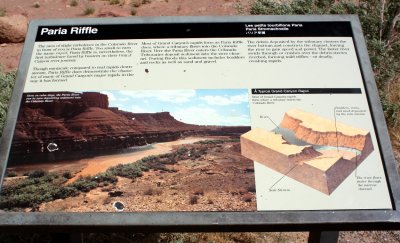 Sign at Cathedral Wash trail