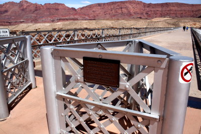 Navajo Bridge (old bridge converted to a foot bridge)