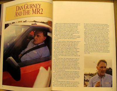Dan Gurney and the MR2