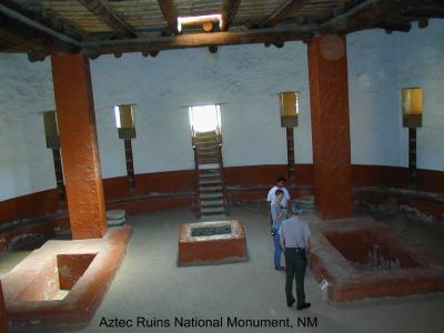 Aztec Ruins 3 - Kiva, interior