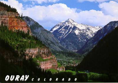 Postcard 9 - Ouray, Colorado