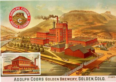 Postcard 17 - Coors Brewery, Golden, Colorado