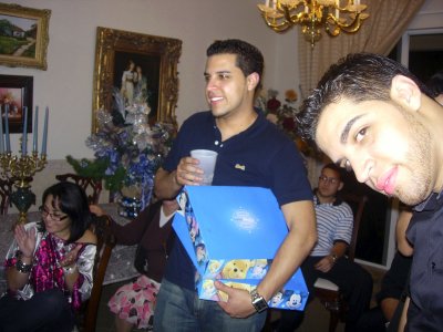 Sergio, Farid y Alex.