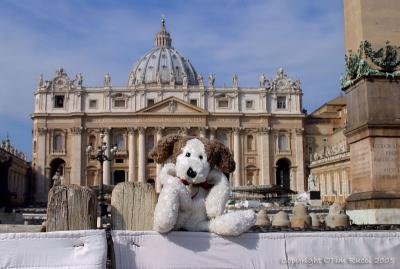 Boyd in Vatican Square