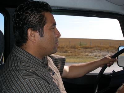 Carlos Driving