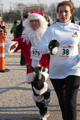 Here comes Santa Claus!