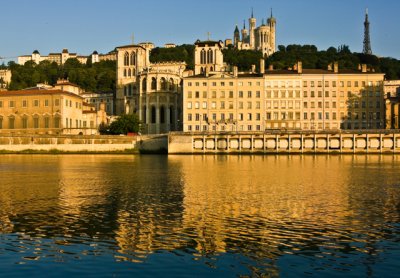 Lyon Cathedral in early morning