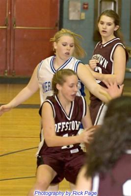 MHS JV Girls Basketball vs Goffstown 1/10/06