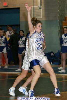 MHS JV Girls Basketball vs Exeter 1/20/06