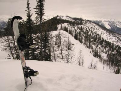 see if you can spot the Summit Hut...