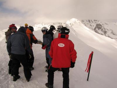 landing spot #11 on Farnam Glacier