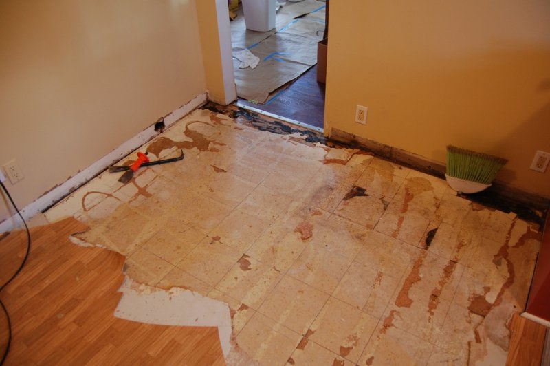 old kitchen floor