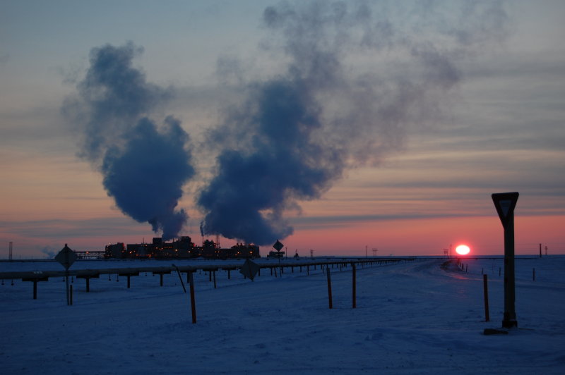 sunrise and Lisburne