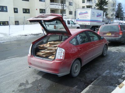 Prius Dumpster run