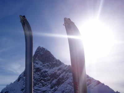 skis and Little Matterhorn