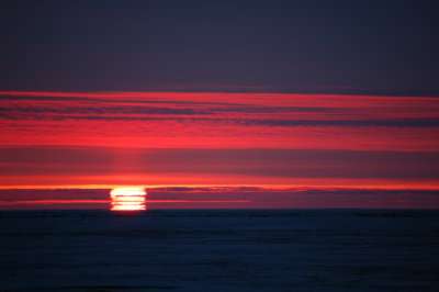 Prudhoe Bay Sunrise