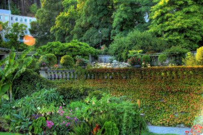 Italian Garden at Royal Roads.