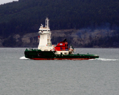 Photo taken from WSF Chelan, as it departed Anacortes, WA, bound for Friday Harbor and Sidney BC.
See also: http://www.marinetraffic.com/ais/showallphotos.aspx?mmsi=367362010
