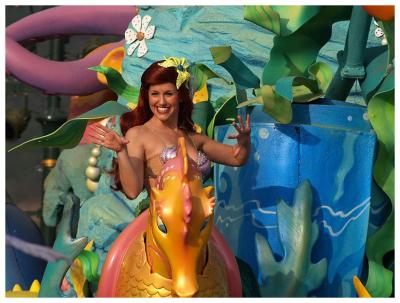 Ariel, the little mermaid. (A bit too grown up)